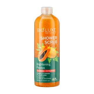 Bioluxe_1000ml_Shower_Scrub_Brightening_Papaya