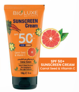 Bioluxe_Spf50_Sunscreen_Cream_150g_Carrot_And_Vitamin_C